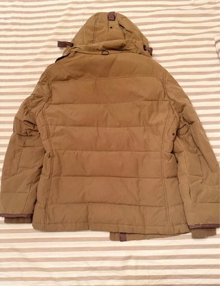 Mango Chaquetón Acolchado Camel Hombre Invierno