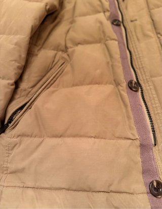 Mango Chaquetón Acolchado Camel Hombre Invierno