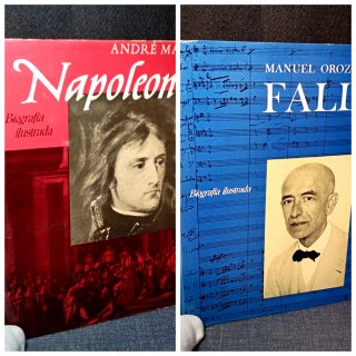 Libros Biografia Napoleon y Falla, 1 o en lote