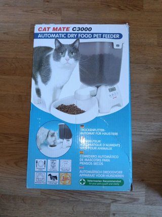 Comedero Automático Mascotas Cat Mate C3000