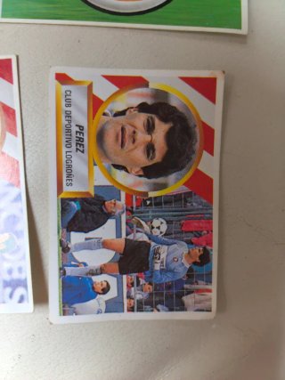 Cromos Futbol Club Logroñés Liga 88/89