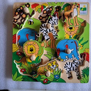 Puzzle infantil animales The Learning Journey