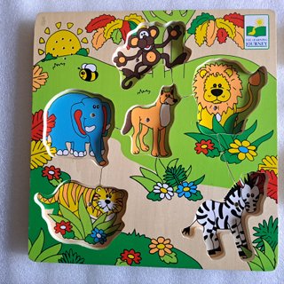 Puzzle infantil animales The Learning Journey