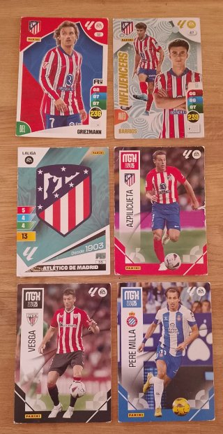 Cromos Fútbol Panini 2024/25 Mix