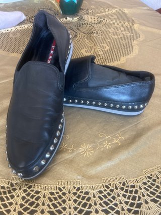 Zapatos Prada Negros hombre