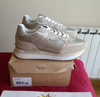 Zapatillas Pepe Jeans Doradas Talla 40 de 89.90€