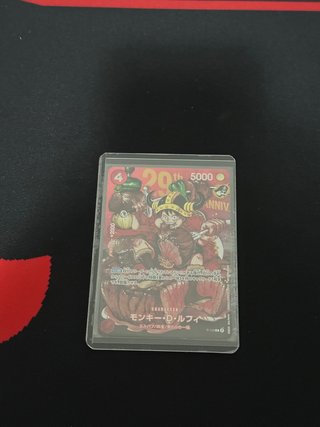 One Piece Card Game P-159 Luffy 29th Anniversary