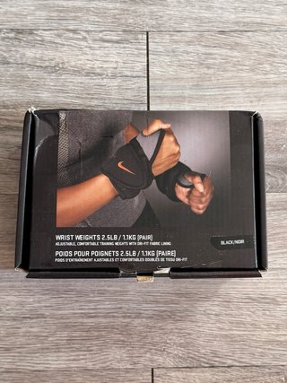 Pesas Nike Dri-FIT muñecas y tobillos