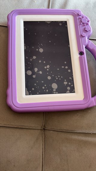 Tablet Infantil Morada y Blanca