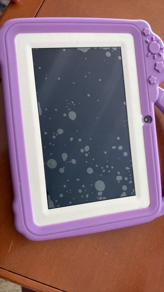 Tablet Infantil Morada y Blanca