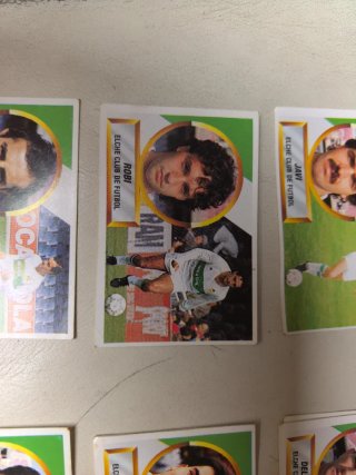 Cromos Elche Club de Fútbol Liga 88/89
