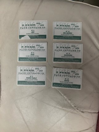 Cromos Elche Club de Fútbol Liga 88/89