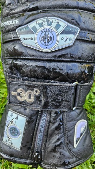 Guantes de Moto Reusch Cuero Negro