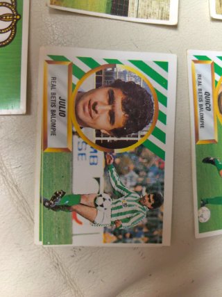 Cromos Real Betis Balompié Liga 88/89