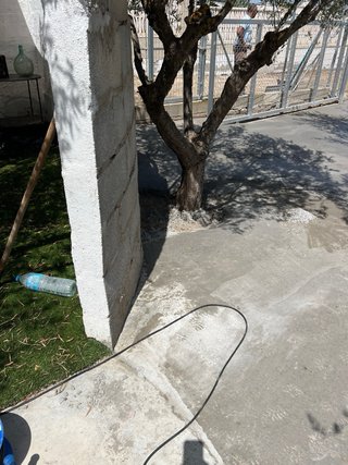 Hormigón impreso liso