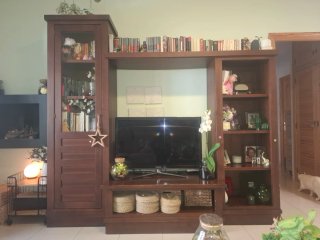 Estantería Comedor con Mesa TV