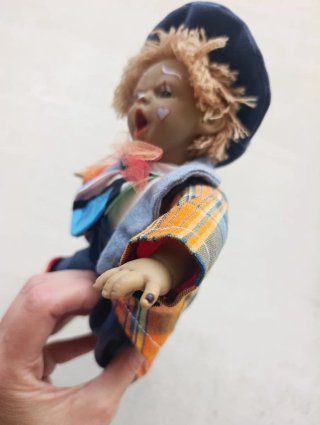 Muñecas payaso vintage