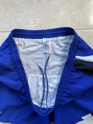 Bañador Adidas Vintage 80s Azul Talla M