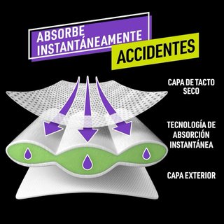 Dodot Ninjamas Braguita Talla 8-12 años (45 uds)