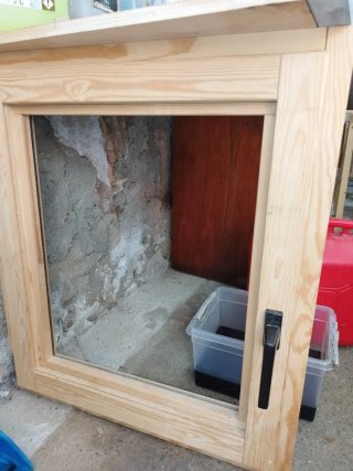 Ventanas madera pino