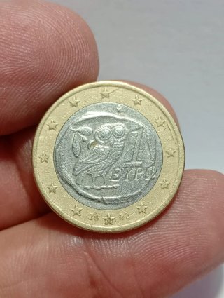 Lote de 30 monedas 1 euro del búho con la letra S