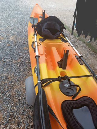 Kayak Doble Naranja/Amarillo