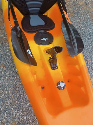 Kayak Doble Naranja/Amarillo
