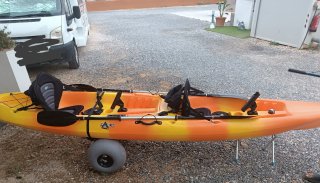 Kayak Doble Naranja/Amarillo