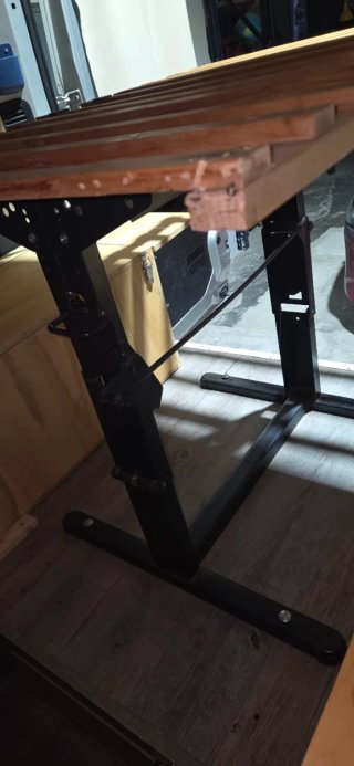 Mesa plegable para camper