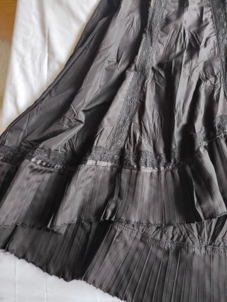 Falda larga negra Talla 42