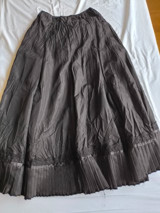 Falda larga negra Talla 42