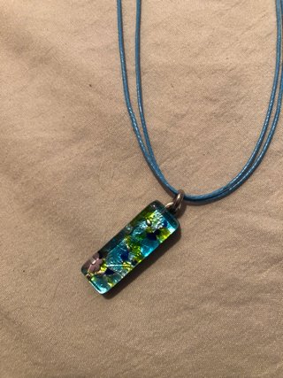 Colgante cristal Murano artesanal