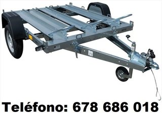 Alquiler remolquepPortamotos 750 kg