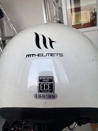 Casco blanco