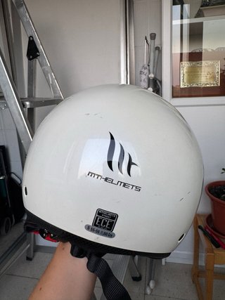 Casco blanco