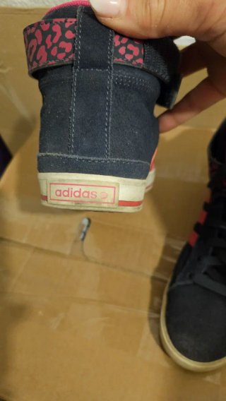 Zapatillas Adidas niña negras y rosas