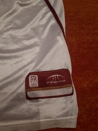 Camiseta Baloncesto Letonia Match Worn XL Reversib