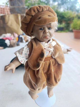 Muñecos de terciopelo