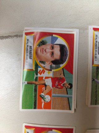 Cromos Real Murcia Liga 88/89