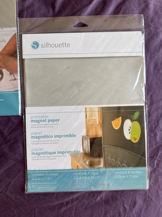 Materiales Silhouette para manualidades