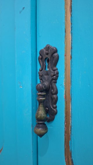 Guardaroba 4 ante in legno stile vintage antico