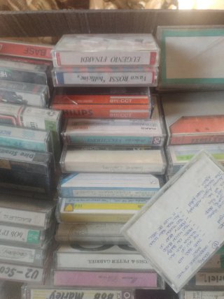 Lotto musicassette Registrate e non  50 pezzi