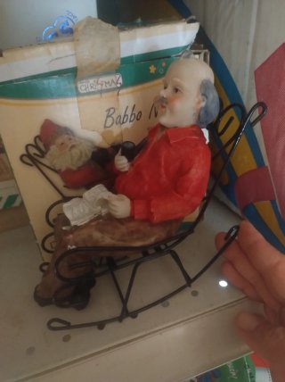 Babbo Natale e Moglie Decorazione Natalizia