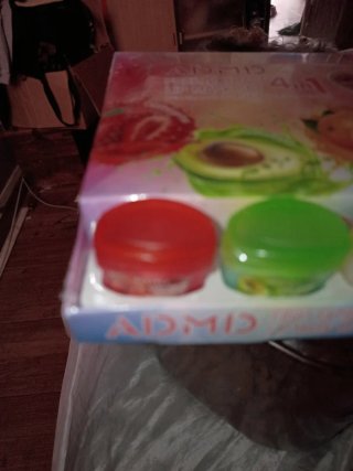 ADMID Set 4 en 1 Mascarillas Labiales Frutas