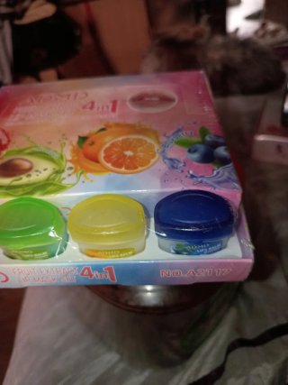 ADMID Set 4 en 1 Mascarillas Labiales Frutas