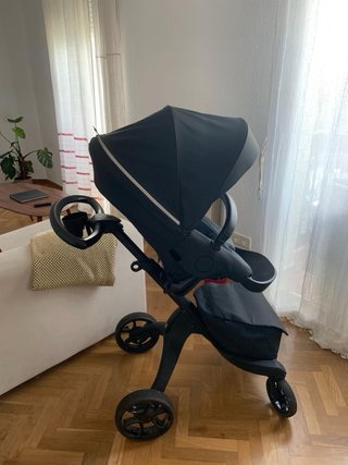 Pack Silla y Capazo Stokke Xplory X Negro