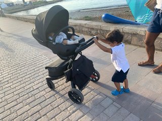 Pack Silla y Capazo Stokke Xplory X Negro