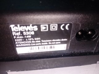 Amplificador Televés Kompact 47-862 MHz