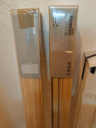 Estores de madera de IKEA