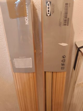 Estores de madera de IKEA